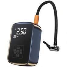 Wireless Car Air Compressor Electric Tire Inflator Pump For Motorcycle Bicycle Boat Car Tire Ball, Black - 打氣泵100w - 查看 7