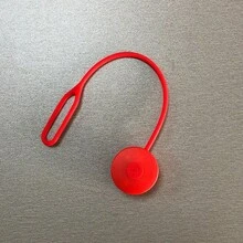 1 pieza Luz de clip de mochila de silicona, luz de LED mini para correr, caminar, trotar de noche - luz policromática - Ver 15