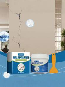 Wall Repair Paste - Covers Stains, Cleans Walls, Fixes Peeling Paint, Prevents Moisture, Cracks Repair - one-size - View 2