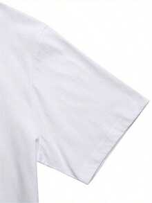 Camiseta Masculina 100% Algodão Premium Manga Curta Estampa Capivara Academia Para Homem Presente Para Ele Estilosa Gola Redonda Lisa Moda Casual - Branco - Visão 2