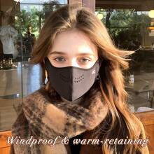 Windproof, Warm, Stylish, Soft & Thick Winter Face Mask For Women, UV Protection, Frost Protection, Warm Outdoor Cycling Mask, Warm Mask, Windproof And Warm, Autumn/Winter Warm Mask, UV Protection Women Accessory - Multicolor - View 8