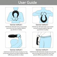 Power Twisters Chest Expander Bendy Bend Spring Muscle Toning Gym Equipment 30/40/50KG - Black - View 6