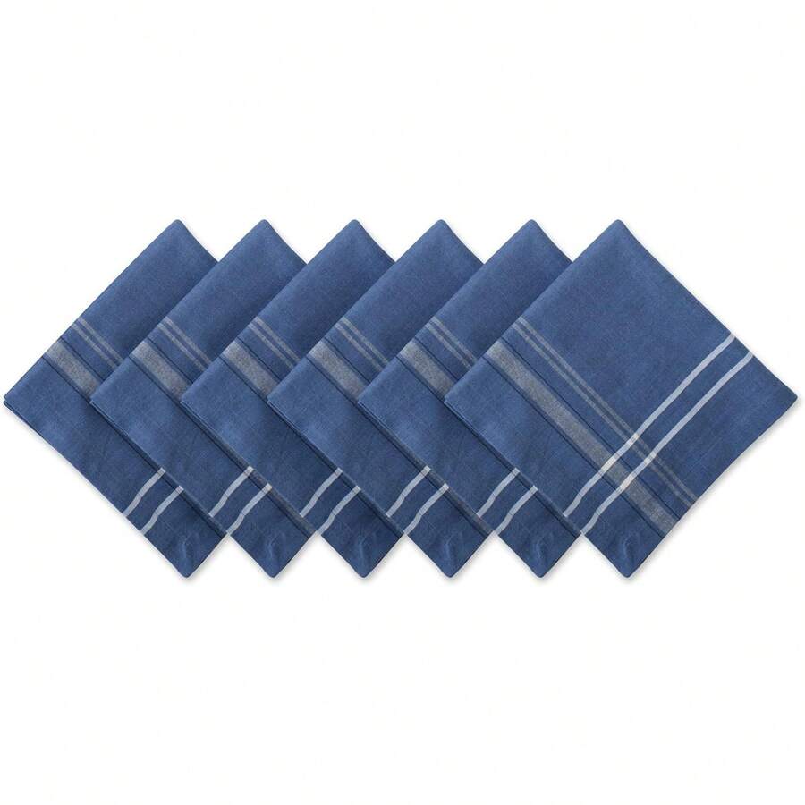 Table Mat - Navy Blue Plaid - View 1