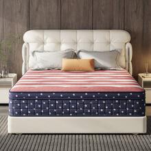 12"/14" Queen Mattres Twin Full Queen King Size Bed Mattress In A Box, Hybrid Pocket Spring Breathable Cotton Layer Mattress For Motion Isolation & Silent Sleep, Lumbar Support & Pressure Relief, Medium Firm - 12in Patterned - 查看 13