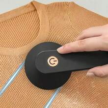 400mAh USB Rechargeable Fabric Depiller: Portable USB Powered Lint Remover, Suitable For In-Home Sweater Defuzzing, Shaving And Fabric Depilling - Multicolor - View 2