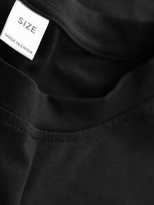 女童两件套：67数码印花粉色蝴蝶结T恤+粉色蝴蝶结喇叭裤。甜美时尚的情人节装扮，透气舒适，适合女孩日常外出，是春夏两季的理想之选。 - 黑色 - 查看 7