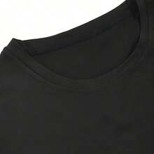 I Like To Stay In Bed It's Too Peopley Outside Shota Aizawa Cotton Shirt Spring Outfits For Women Round Neck Women T Shirt 100% Cotton Tropical Vacation Outfits - 黑色 - 查看 3