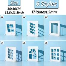 3pcs Photograohy Light And Shadow Boards 11.8x11.8inch Food Jewelry Product Backgrounds Shadow Board Shoes Bags Backdrops Props