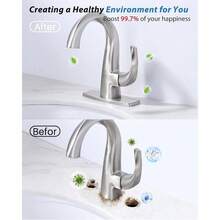 Bathroom Faucet Escutcheons Brushed Nickel: 6 Inch Sink Hole Cover - Non - Leakge Deck Plate Bathroom Faucet - Solid Faucet Base Plate 1 Or 3 Hole Bathroom Vanity Basin - 4 Inch Faucet Cover Plate - Brushed Nickel - View 3