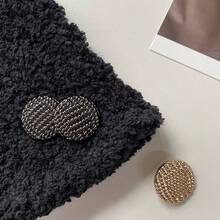 4 peças Botões Vintage Cor Bronze Antigo - Em Estoque - Vários Tamanhos Disponíveis, Diâmetro de 15mm a 25mm. Botões de Liga Preta/Dourada, Adequados para Jaquetas de Terno, Cardigãs e Vestidos (Podem ser Usados para Decorar Gola ou Punhos, Adequados para Decoração DIY) - Multicolorido - Visão 5