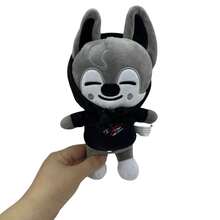 New Stray  Plush Toy -  Cuddly Toy, Cartoon Anime Figure Stuffed Plush Toys, Soft Animal Plushie Stuffed Pillow Cushion For  Fans - 灰色 - 查看 4