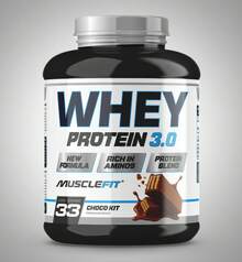 WHEY 3.0 BLEND PROTEIN 1Kg MUSCLEFIT DELIVERY IN 24/48 HOURS - ChocoKit - Xem 5