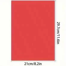 50/100张彩色A4纸，10种颜色，折纸材料，教育用纸，适用于复印、打印、折纸工艺和DIY，10种颜色 - 彩色 - 查看 6