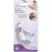 Dreambaby Cortauñas con lupa para niños, corte preciso y , blanco con gris(default) - Multicolor - Ver 7