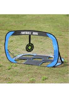 1pc 2-In-1 Mini Portable Foldable Soccer Goal, Soccer Match & Training Frame