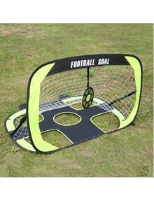 1pc 2-In-1 Mini Portable Foldable Soccer Goal, Soccer Match & Training Frame