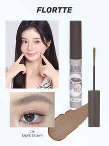 FLORTTE Glass Sea Series Brow Mascara - 02#Taupe Brown - View 11