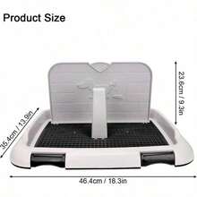 Dog Toilet - Black - View 4