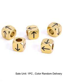 1pc Vinking Runes Signs Accessories Runic Alphabets Letters Sacred Symbol Bead For DIY Making Bracelet Necklace Jewelry H593