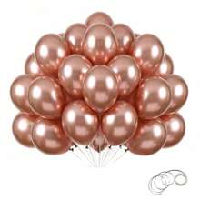 63 pezzi/123 pezzi (1 set) Decorazione palloncini per festa in oro rosa, set di arco e ghirlanda di palloncini, albero di palloncini fai-da-te, arco di palloncini, compleanno, matrimonio, San Valentino, decorazione festa, festival, profumo di palloncini per matrimonio, set di palloncini - Multicolore - Visualizzare 2