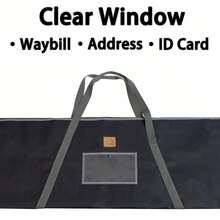 MiOBEAR 165cm Padded Snowboard Travel Bag, Suitable For Solo Snowboarding Trips - Black - View 4