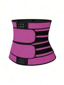 1pc Neoprene Women's Waist Trainer - Using Sauna Sweat Technology, Effectively Tightening The Abdomen To Achieve Shaping And Slimming Effects. Please Select The Size That Matches Your Measurements, We Recommend Buying One Size Up. - Multicolor - View 7