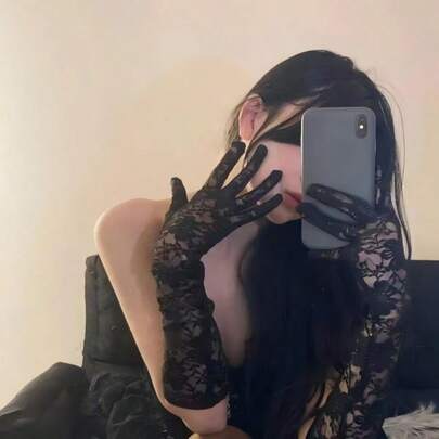 1pair Lace Flower Design Gloves Bridal Wedding Hand Decoration - Suitable For Bachelorette Party, Wedding, Ramadan Gatherings, Halloween, Valentine's Day & Autumn Accessories