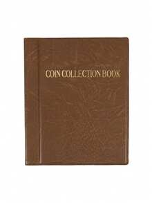 240 Pockets Coin Album - Coin Collecting Book With 10 Pages, 30x30 Mm Grid Holder For Pounds Pence Cents Dollars Nickel - Multicolor - View 16
