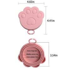 Silicone Can Sealing Lid, Universal Food Sealing Lid For Pets, Dogs And Cats, Multi-Functional Food Preservation Lid - 100ml - View 6