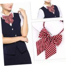 6 Pajaritas para Decoracin De Prevuelo para Estudiantes con Hebilla para El Cuello para Mujer para Graduacin con Bordado Azul Marino para Hombres con Acento Japons - 13*15cm + rojo - Ver 4