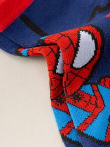 1/5/10 Pairs Marvel Socks Set, Spider-Man, Iron Man, Hulk, Thor Patterned Socks, Ruffle Socks, Black & White Striped Crew Socks, Girls & Boys Soft Breathable Ankle Socks, Non-Slip Boat Socks, Cartoon Graphic Ankle Socks, Suitable For Carnival, Valentine''s Day And More - Multicolor - View 11