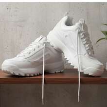 Disruptorll White Casual Men's And Women's Gym Shoes - Super Promotion - 白色 - 查看 4