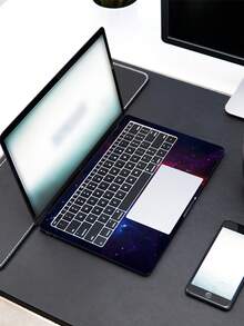 2pcs Printed Pattern DIY Scratch-Resistant Protective Stickers For 15.6-16 Inch Laptops, Compatible With HP, Apple, Asus, Compaq, - Multicolor - View 3