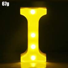 1个0-9数字LED装饰灯，适用于生日、婚礼、派对、家居、卧室装饰
