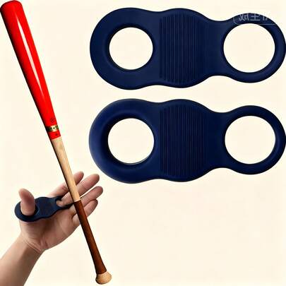 1 Pair Soft Silicone Baseball Thumb Guard, Reduces Bat Sting, Protects Thumb Knuckle, Assists Grip Posture For Batting, Tennis, Badminton, Golf Training