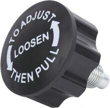 5 Uds Fitness Pull Pin Knob M16 Máquinas de Ejercicio Equipo de Liberación de Bicicleta para Ajuste de Fitness Entrenamiento de Fuerza - negro - Ver 8