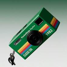 1080P迷你钥匙扣相机 - 0.96英寸高清屏幕，800万像素复古单反设计，160°广角，防丢挂绳，可充电便携式DV相机，适合成人/青少年/户外旅行 - 彩色 - 查看 16