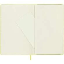 Moleskine - Cuaderno clásico, tapa dura, grande (13 x 21 cm), liso/blanco, verde mirto, 240 páginas(Liso Blanco) - Multicolor - Ver 6