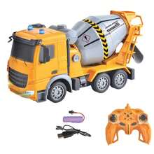 Lexibook Remote Controlled Cement Mixer For Kids - RC Mixer Truck With Rotating Drum, Lights And Sounds, Heavy-Duty Construction Vehicle, Realistic Construction Toy ⚫ FREE Shipping ✅ 24/48h Delivery To Mainland Spain - Concrete Mixer - View 3