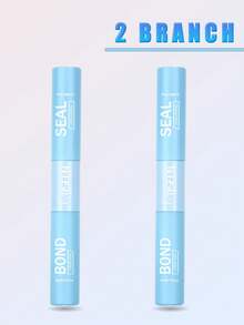 ISEEN 3PCS/2PCS/1pc Bond And Seal, Bond 5ml And Seal 5ml, Lash Glue Strong Hold Lash Cluster Glue 2 In 1 Lash Bond And Seal Long Lasting Cluster Lash Glue All Day Wear 2 In 1 Eyelash Bond And Seal For DlY Lash Extensions