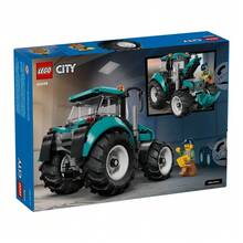 LEGO City Tractor Building Toy For Kids - Pretend Play Farm Vehicle For Boys & Girls, Ages 7+ - Tractor Toy W/Farmer Minifigure - Gift Idea For Birthdays - 60498