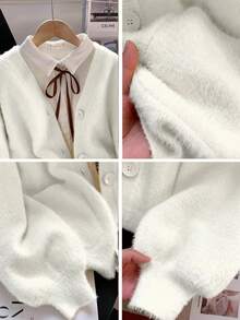 Women Cardigans - White - View 4