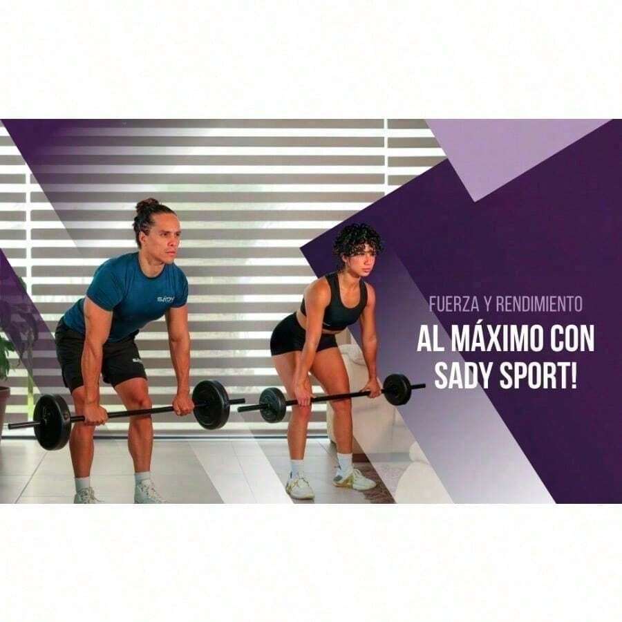 Barra de ejercicio recta estándar para gimnasio en casa, barra para pesas.mancuernas para ejercicio/barra para hacer ejercicio/mancuernas/pesas para hacer ejercicio - por defecto - Ver 1