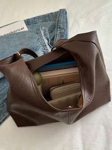 Bolsos para Mujer| Bandolera Cruzada Elegante Minimalista con Gran Capacidad | Bolso de Mano Multifuncional para el Día, Trabajo o Universidad | Hecho en Cuero Ecológico PU | Incluye Organizador Interno - Multicolor - Ver 3