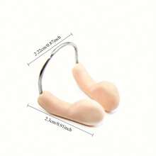 This U-Shaped Swimming Nose Clip Is Designed With An Anti-Slip Feature, Allowing It To Firmly Fit In Place Even During Intense Training Or Daily Swimming (Without Easily Falling Off). It Effectively Blocks Water Flow And Prevents Suffocation. Made Of Soft, Elastic (Low-Allergenicity) Materials. - Multicolor - View 8