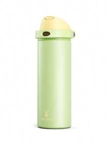 Bình nước cách nhiệt chân không Meoky 24oz có nắp ống hút và vòi 2 trong 1, cốc cách nhiệt, giữ lạnh 24 giờ, chống rò rỉ, vừa với giá để cốc trên ô tô, cốc thép không gỉ dùng cho thể thao, du lịch và trường học - màu xanh lá cây nhạt - Xem 7