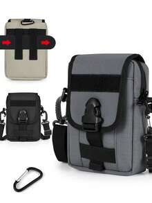 Multi-Functional Square Shape Shoulder Bag For Students, Mini Men's Bag With Letter Graphics And Bag Charm, Suitable, College, Sports, Commuting Nylon Essentials Portable Bag Winter Thanksgiving Bag Tote Bag Bum Bag Rider Bag Hobo Bag Hip Bag Holiday Essentials Camping Sling Bag Summer Back To School Bag Pack Cross Body Bag Canvas Tote Bag Side Bag Pouch Festival - Multicolor - View 8