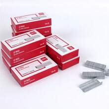 Staples 1000 PCS/Box 12# Staples 25 Pages Stapling High Strength Easy To Penetrate Staples Office Supplies - one-size - View 10