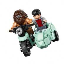 LEGO 哈利波特积木玩具套装:海格与逃离女贞路,适合8岁及以上男孩女孩,包含海格的摩托车和4个迷你人仔,绝佳生日礼物 - 76459 - 76459 - 查看 3