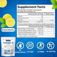 2PCS Gwynne Super Omega 3 Premium Limón Aceite De Pescado 4200mg,epa,dha Y Omega 3 Supplement,salud Del Corazón,salud Cerebral, Reducción Del Estrés,apoyo A La Salud Del Colesterol,120 Cápsulas - 2 piezas - Ver 8